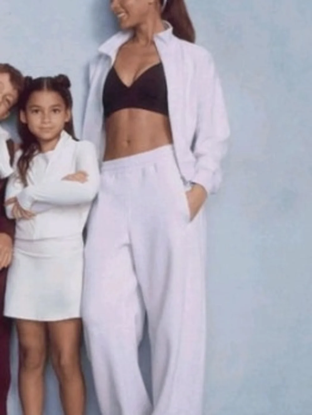 Women's Soft Track Suit in Light Lavender